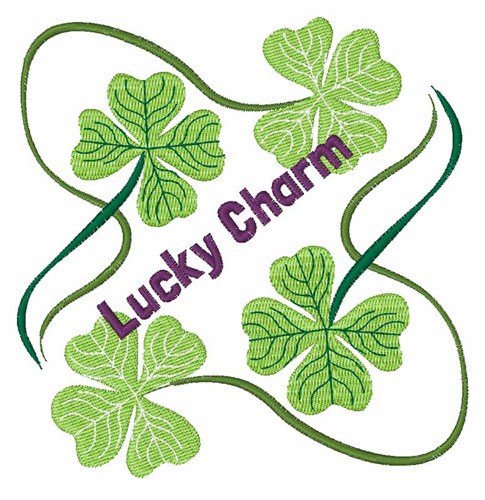 Lucky Charm Machine Embroidery Design