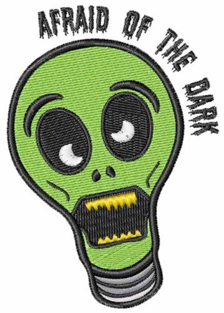 Picture of Afraid of the Dark Machine Embroidery Design