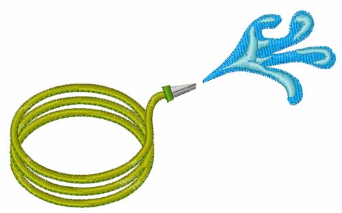 Water Hose Machine Embroidery Design