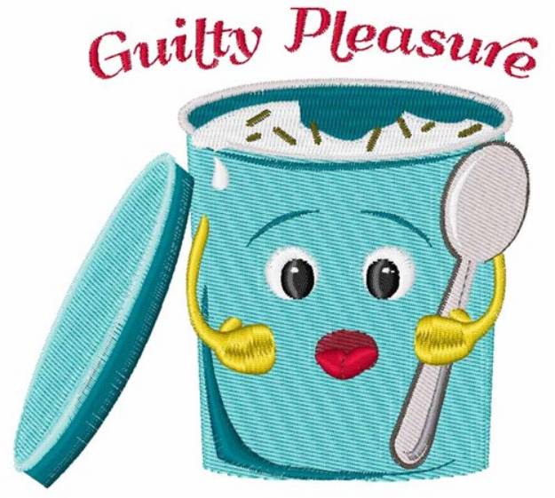 Picture of Guilty Pleasure Machine Embroidery Design