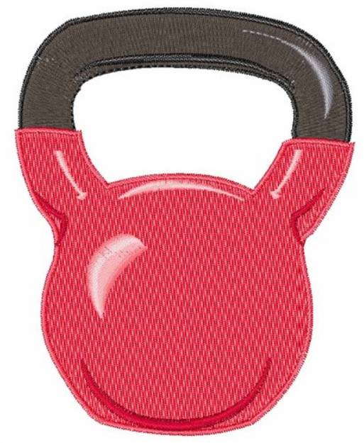 Picture of Kettlebell Machine Embroidery Design