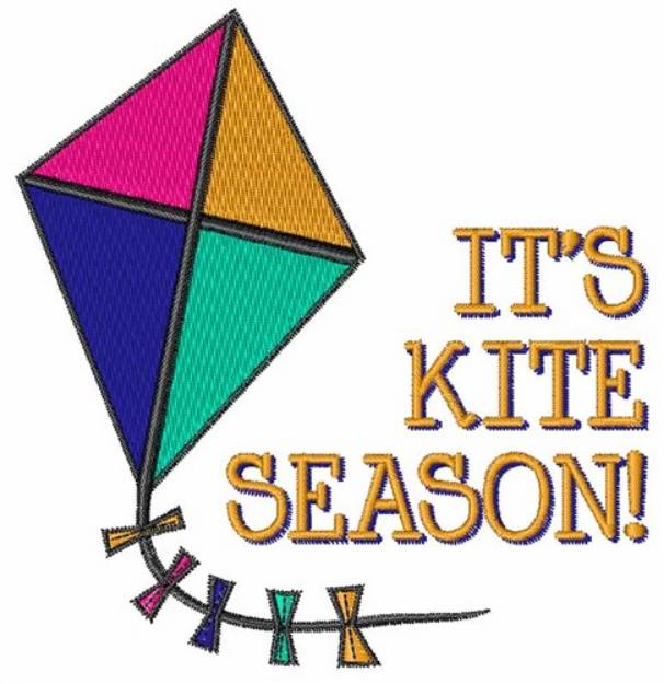 Picture of Kite Season Machine Embroidery Design