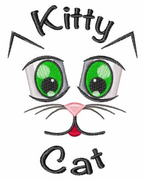 Picture of Kitty Cat Machine Embroidery Design