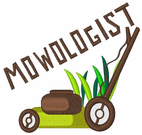 Mowologist Machine Embroidery Design
