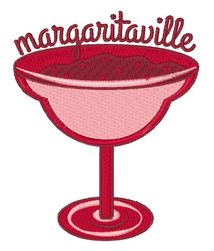 Maragaritaville Cup Machine Embroidery Design