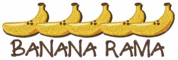 Picture of Banana Rama Machine Embroidery Design