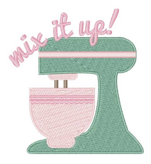 Picture of Mix It Up! Machine Embroidery Design