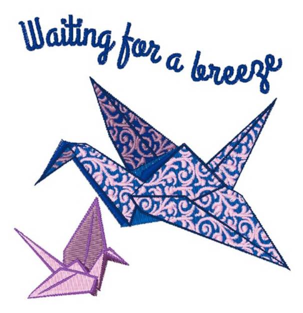 Picture of Waiting for a Breeze Machine Embroidery Design
