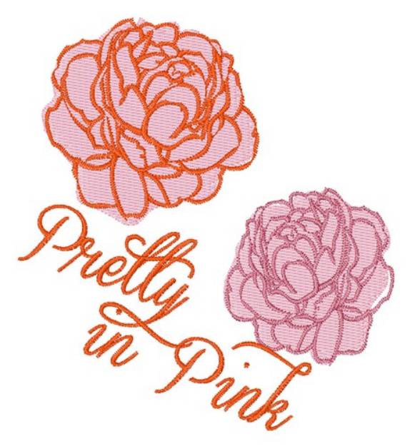 Picture of Pretty in Pink Machine Embroidery Design