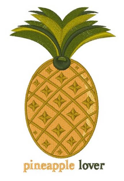 Picture of Pineapple Lover Machine Embroidery Design