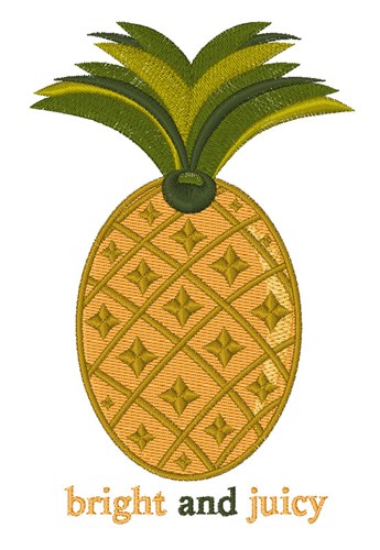 Bright and Juicy Machine Embroidery Design