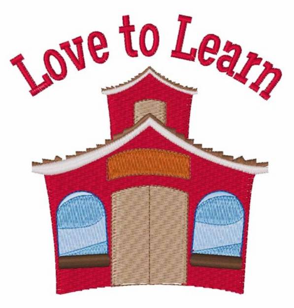 Picture of Love to Learn Machine Embroidery Design