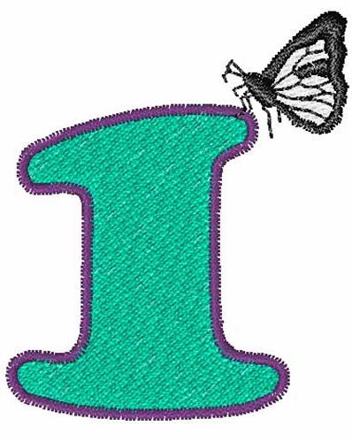 Butterfly-Font 1 Machine Embroidery Design