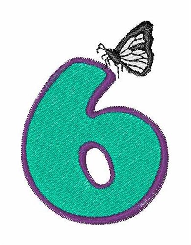 Butterfly-Font 6 Machine Embroidery Design