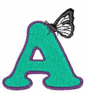 Picture of Butterfly-Font A Machine Embroidery Design