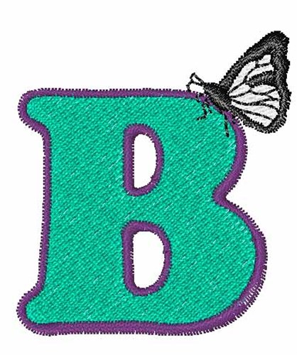 Butterfly-Font B Machine Embroidery Design