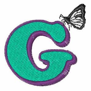 Picture of Butterfly-Font G Machine Embroidery Design