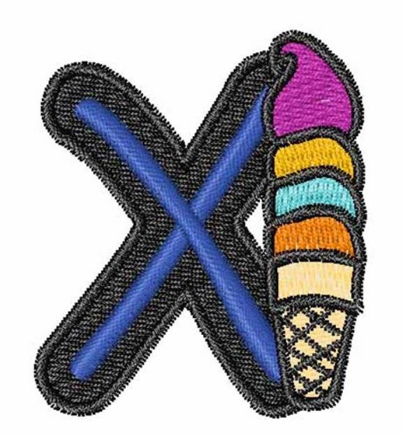 Picture of Ice-Cream-Font X Machine Embroidery Design