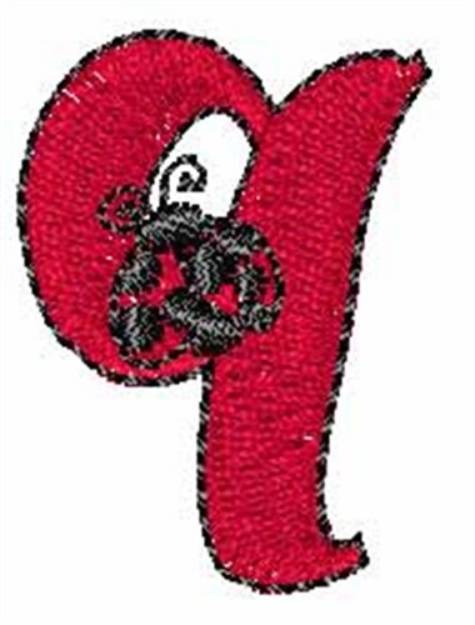 Picture of LadyBug-Font 9 Machine Embroidery Design