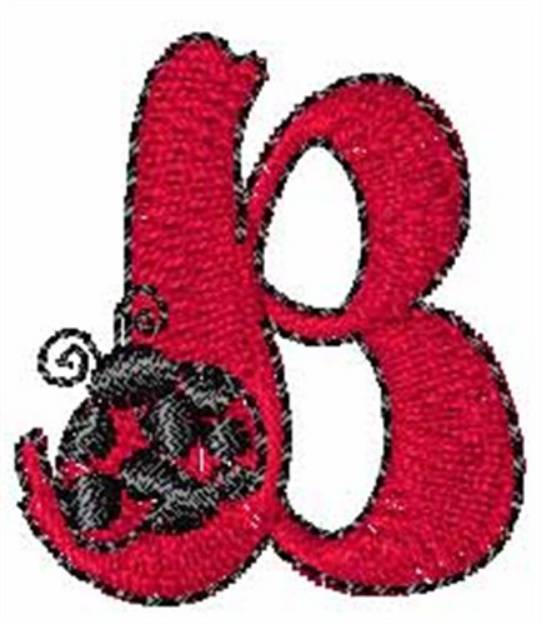 Picture of LadyBug-Font B Machine Embroidery Design