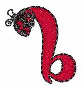 Picture of LadyBug-Font b Machine Embroidery Design