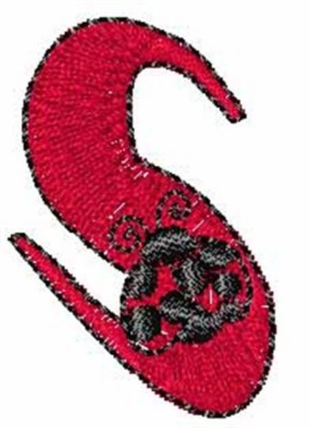 Picture of LadyBug-Font S Machine Embroidery Design