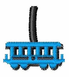 Picture of Train-Font I Machine Embroidery Design
