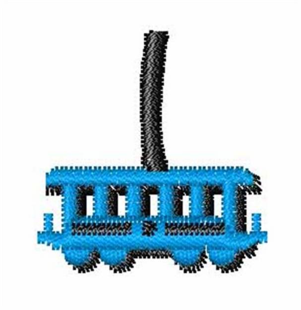 Picture of Train-Font l Machine Embroidery Design