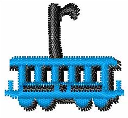 Train-Font r Machine Embroidery Design