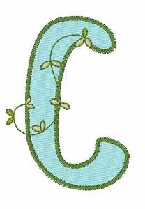 Picture of Curvy Vine C Machine Embroidery Design