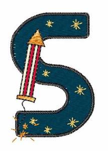 Picture of Fourth of July S Machine Embroidery Design