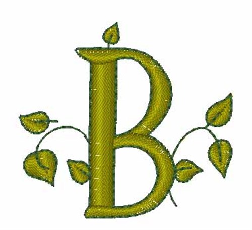 Leafy Vine B Machine Embroidery Design