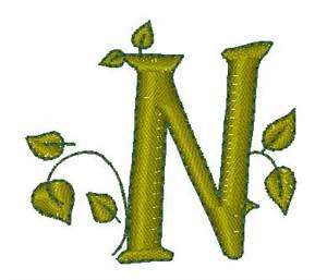 Picture of Leafy Vine N Machine Embroidery Design