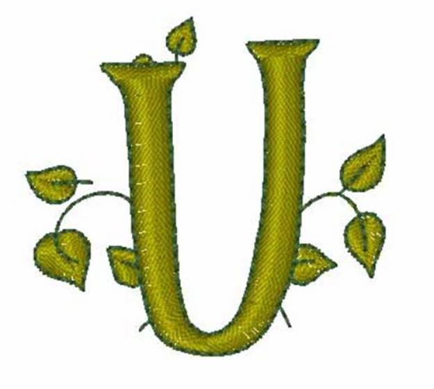 Picture of Leafy Vine U Machine Embroidery Design