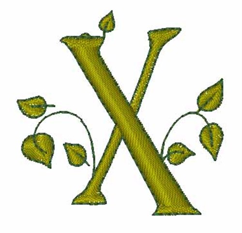 Leafy Vine X Machine Embroidery Design