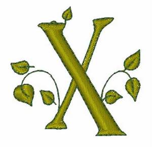 Picture of Leafy Vine X Machine Embroidery Design