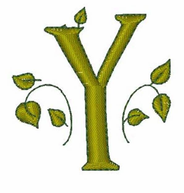 Picture of Leafy Vine Y Machine Embroidery Design