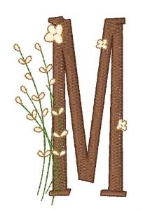 Picture of Pink Flowers M Machine Embroidery Design