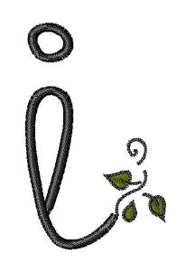 Picture of Rose Vine Swirl I Machine Embroidery Design