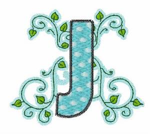 Picture of Vine J Machine Embroidery Design