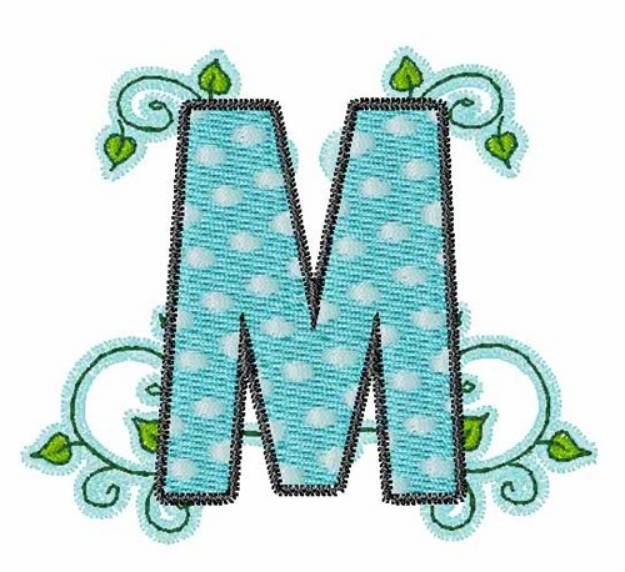 Picture of Vine M Machine Embroidery Design