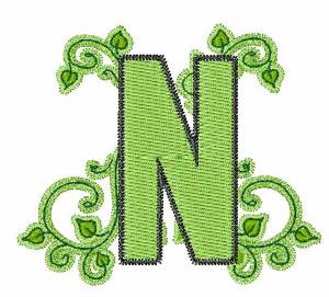 Picture of Vine N Machine Embroidery Design