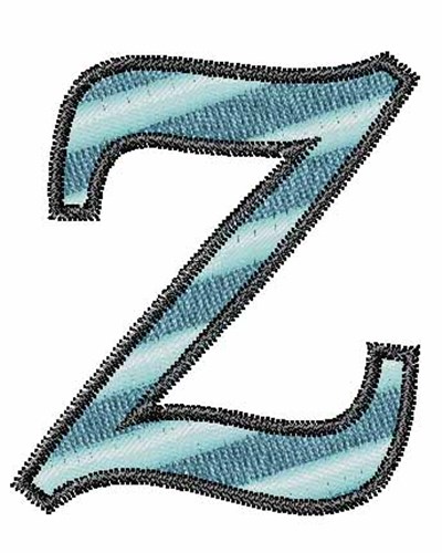 Thin Fun Z Machine Embroidery Design