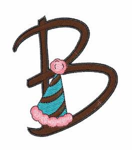 Picture of Birthday Fun B Machine Embroidery Design