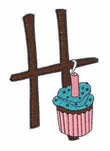 Picture of Birthday Fun H Machine Embroidery Design
