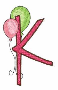Picture of Birthday Fun K Machine Embroidery Design