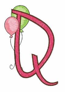 Picture of Birthday Fun Q Machine Embroidery Design