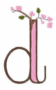 Picture of Cherry Blossom D Machine Embroidery Design