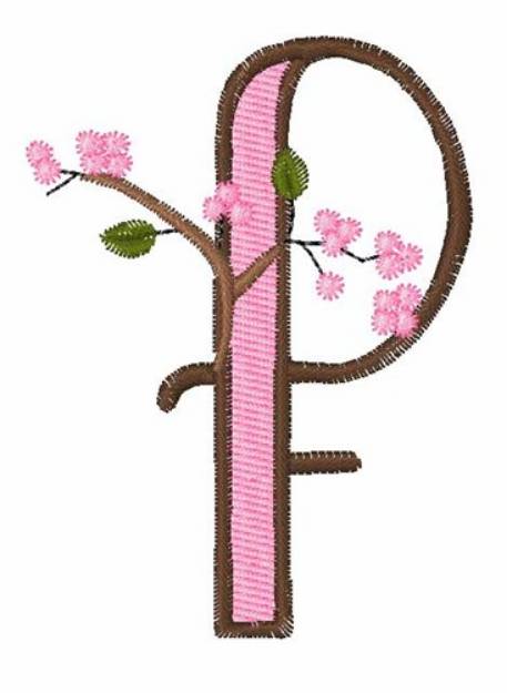 Picture of Cherry Blossom F Machine Embroidery Design