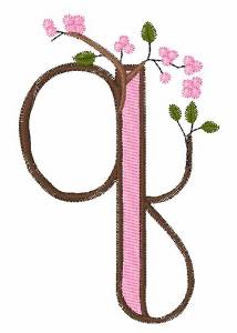 Picture of Cherry Blossom Q Machine Embroidery Design